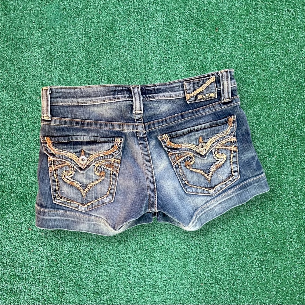 Big Star Women's Light Blue Denim Shorts - Picture 3 of 5